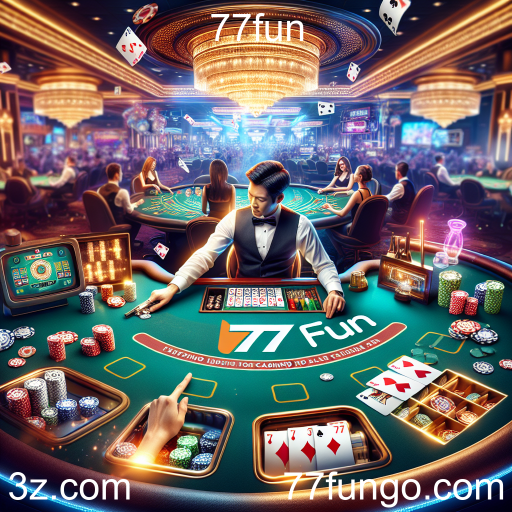 Explore a Emoção do Cassino Ao Vivo no 77fun